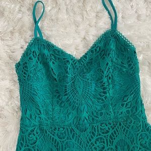 Guess Green/Blue Summer Dress Size 4 NWOT